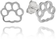 MINET Silver earrings Paws (Ag 925/1000, 1,3 g) - Earrings