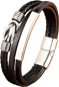 Leather bracelet - BXXG6391 - 21,5cm - Bracelet