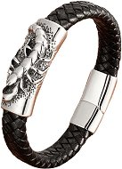 Leather bracelet - BXG2121-1 - 21cm - Bracelet
