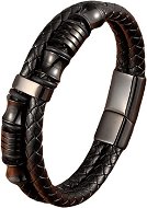 Bracelet Leather bracelet - BXXG221 - 21cm - Náramek