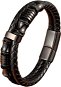 Bracelet Leather bracelet - BXXG221 - 23cm - Náramek