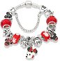 Bracelet in A´la Pandora style - Mickey Minnie / P10929-906 - 19cm - Bracelet