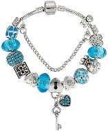 A'la Pandora style bracelet - 15351-2-1 - 18cm - Bracelet