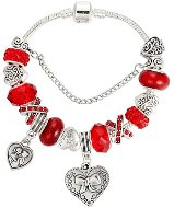 A'la Pandora style bracelet - B15080-4-1 - 21cm - Bracelet