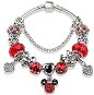A'la Pandora style bracelet - Mickey-P10929 - 18cm - Bracelet