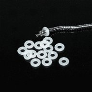 Silicone stopper insert 10 pcs / bead stopper - Bracelet