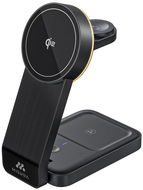MISURA MH10 3v1 BLACK - MagSafe bezdrátová nabíječka