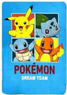 Mister Licence Pokémon fleece blanket blue 100 × 140 cm - Blanket