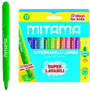 MITAMA washable, JUMBO 5 mm/12 pcs - Felt Tip Pens