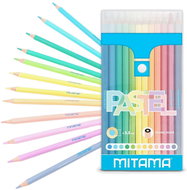 MITAMA PASTEL round 3.3 mm, 12 pcs - Coloured Pencils