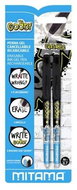 MITAMA GOODY black / 0,7 mm / 2 pcs - Eraser Pen