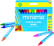 MITAMA BIG washable, 14 pcs - Wax Crayons