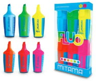Mitama Mini Fluo 5 mm, 6 pcs - Highlighter