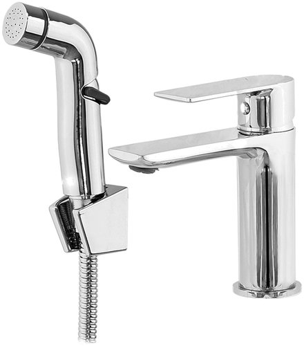 MIXXUS PREMIUM ALEX 001-SH (NUT) basin mixer with bidet shower - Bidet Shower - Main image