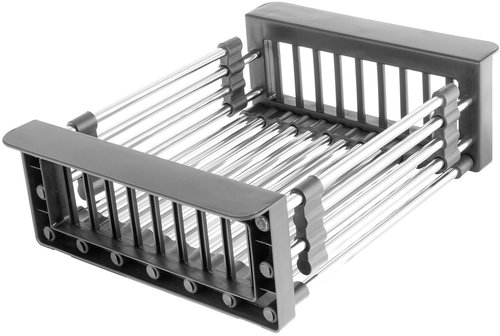 Mixxus Dish drainer for sink, BAS-01. SUS, black - Draining Board - Main image