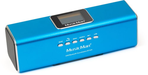 Technaxx MusicMan BT-X29 Blue - Radio - Hauptbild