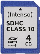 Intenso SD Card Class 10 4GB SDHC - Memóriakártya
