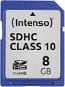 Intenso SD Card Class 10 8GB - Memóriakártya