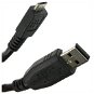 OEM USB 2.0 csatlakozó 3mA-mikroUSB fekete - Adatkábel