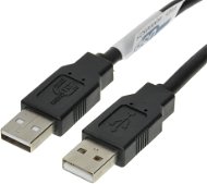 Roline USB 2.0 prepojovací 1.8m AA čierny - Dátový kábel