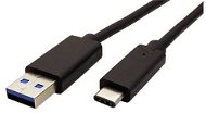 Datenkabel ROLINE USB 3.0 A (M) auf USB C (M), 0,5 m - Datenkabel
