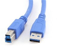 OEM USB 3.0 prepojovací 3m AB modrý - Dátový kábel