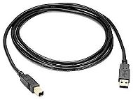ROLINE USB 2.0 connection A-B black 3m - Data Cable