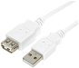 OEM USB 2.0 Extension AA 1.8m extra shielded white - Data Cable