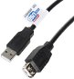 OEM USB 2.0 predlžovací 1.8 m A-A - Dátový kábel