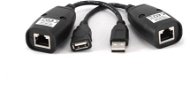 Gembird USB 2.0 (LAN) Extension Cable 30m Active Black - Data Cable