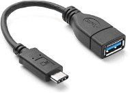 OEM USB 3.1 A(F) -> USB C(M), 0,2 m - Dátový kábel