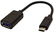 OEM USB 3.1 A (F) to USB C (M), 0,15m - Adatkábel