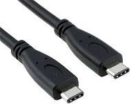 OEM, USB-3.1-Verbindungskabel, USB-C (M) --> USB-C (M), 1 m, schwarz - Datenkabel
