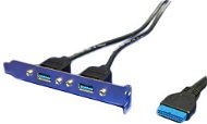 OEM USB 3.0 Bracket with 2 motherboard connectors - Blanking Plate