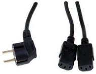 Power Cable ROLINE power 230V for PC, 2m - Napájecí kabel