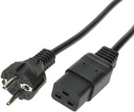 PremiumCord napájací 230 V k UPS 3 m, 16 A, čierny - Napájací kábel