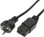 Napájecí kabel PremiumCord napájecí 230V k UPS 3m, 16A, černý - Napájecí kabel