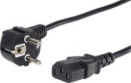Power Cable PremiumCord power cable 230V to PC 1m black - Napájecí kabel