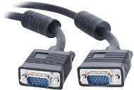 Tienený kábel prepojovací VGA k monitoru 15M/15M 1.8m - Video kábel