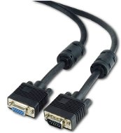 Tienený predlžovací kábel VGA k monitoru 15M/15F 9 m - Video kábel
