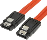 Dátový kábel ROLINE dátový k HDD SATA 3.0. 1×HDD, 0,5 m, západky - Datový kabel