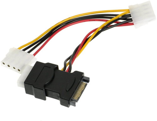ROLINE power supply SATA" 3x 5.25", 0.15m - Data Cable - Main image