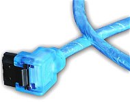 AKASA SATA blue UV 1 m - Dátový kábel