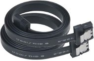 AKASA PROSLIM 50cm Straight Duo pack Black - Dátový kábel
