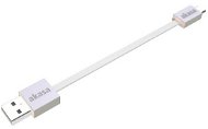 AKASA PROSLIM USB micro 15cm bílý - Dátový kábel