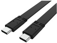 AKASA USB-C/USB-C 3.2 Gen 2×2, 20 Gbps Cable, 46 W PD, 4K @ 60 Hz, 1 m - Dátový kábel