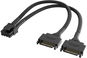 AKASA - Dual SATA na 8-Pin CPU Power Adapter Cable / AK-CBPW33-15 - Redukce