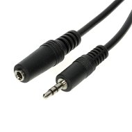 PremiumCord Jack M 3,5 -> Jack F 3,5, 2m - Audio-Kabel