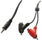 PremiumCord Kábel Jack 3,5 mm-2xCINCH+2xCINCH M/M 1,5 m - Audio kábel