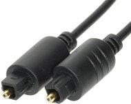OEM optikai audio Toslink, csatlakozó, 2m - Audio kábel